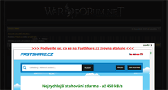 Desktop Screenshot of pokec.war-forum.net