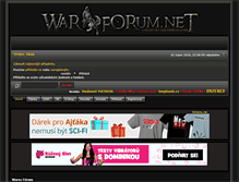 Tablet Screenshot of pokec.war-forum.net